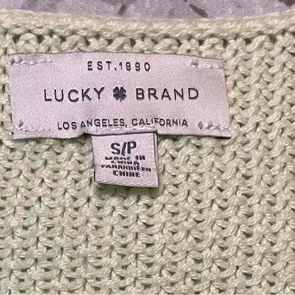 Lucky Brand 3/4 sleeve top—EUC
